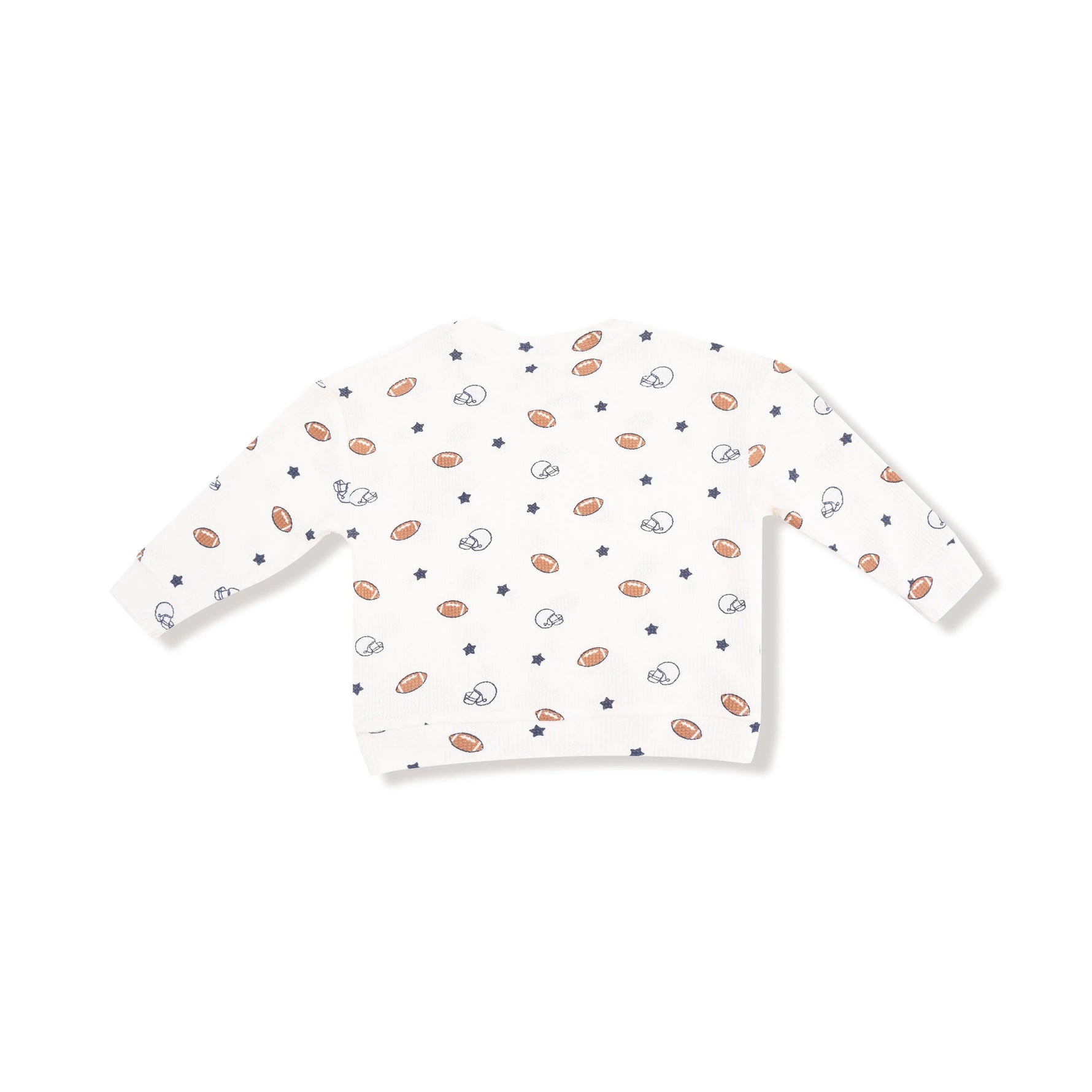 Angel Dear Waffle Drop Sleeve Shirt and Jogger Set with Football Pocket - Apparel & Accessories > Clothing > Baby & Toddler Clothing > Baby & Toddler Tops 885AS