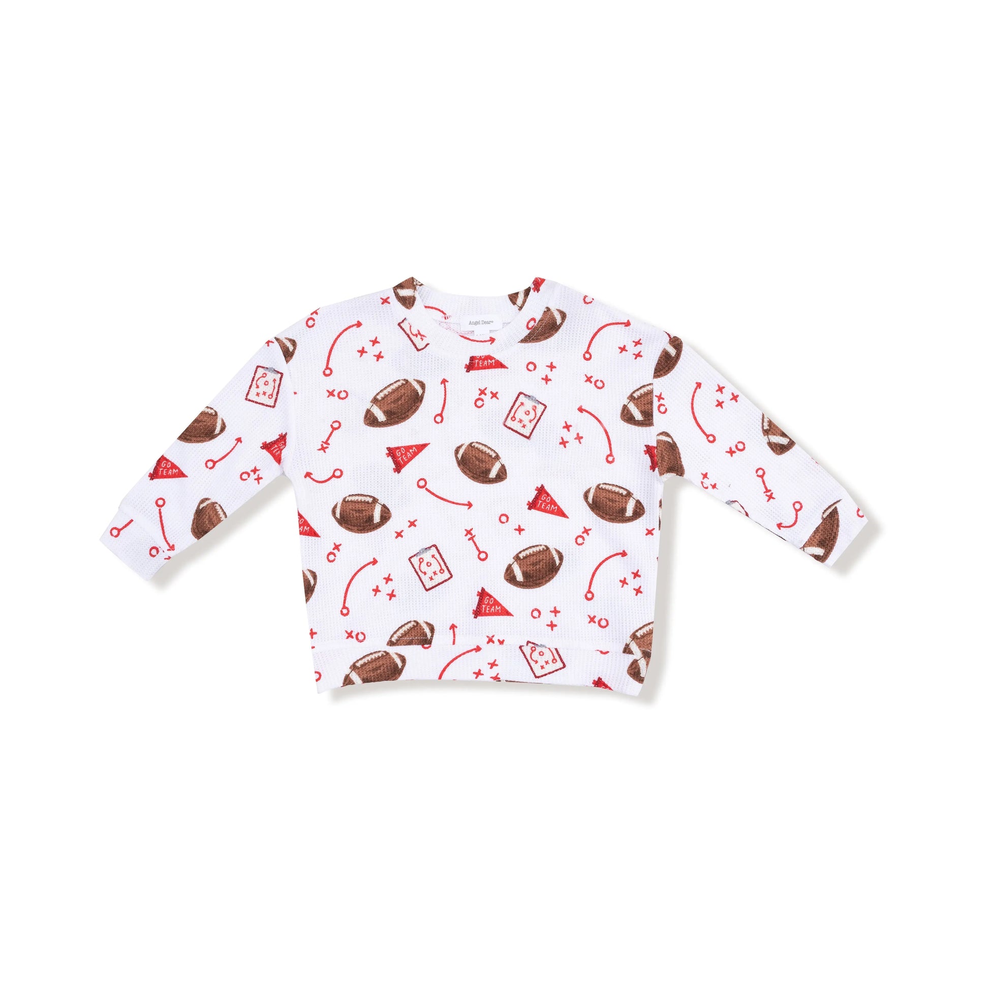 Waffle Drop Sleeve Shirt for Effortless and Cozy Style Angel Dear Everetts Place: Online Boutique