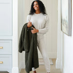 Waffle Knit Throw Blanket Soft Luxury by Saranoni Cozy Saranoni Everetts Place Boutique 119.00