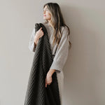 Waffle Knit Throw Blanket Soft Luxury by Saranoni Cozy Saranoni Everetts Place Boutique