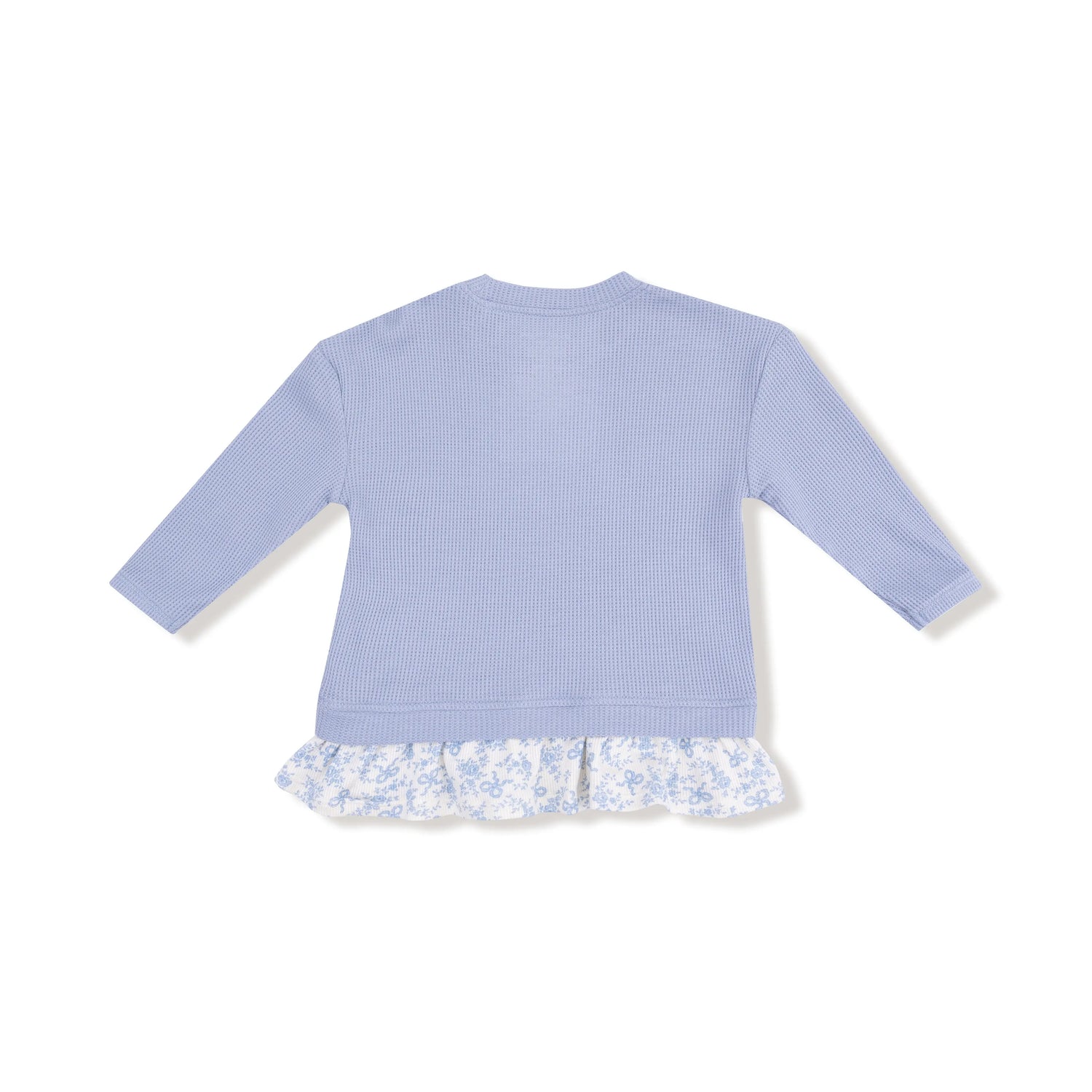 Angel Dear Waffle Pullover With Ruffle Top And Ribbed Leggings Set - Apparel & Accessories > Clothing > Baby & Toddler Clothing > Baby & Toddler Outfits 936S