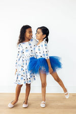 Waltz Of The Snowflakes Long Sleeve Twirl Dress Pocket - Everetts Place Boutique - Twirl Dress - Pocket - L/S