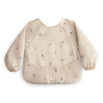 Mushie Water Resistant Long Sleeve Bib for Kids with Wide Pocket and Velcro Closure - Baby & Toddler > Nursing & Feeding > Bibs Long Sleeve Bib