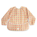 Mushie Water Resistant Long Sleeve Bib for Kids with Wide Pocket and Velcro Closure - Baby & Toddler > Nursing & Feeding > Bibs Long Sleeve Bib