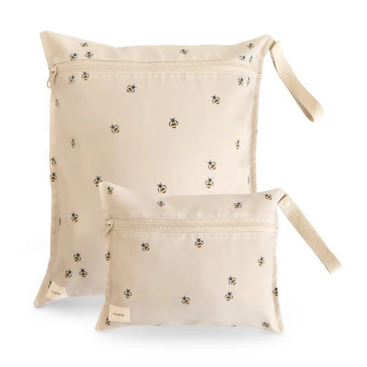 Water Resistant Wet Bag for Swimsuits and Dirty Clothes with Zipper Closure and Machine Washable Material Mushie Everetts Place: Online Boutique 16.99