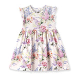 Watercolor Floral Bamboo Dress Tesa Babe 