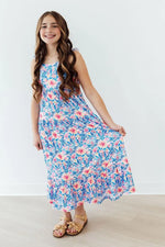 Mila & Rose ® Watercolor Floral Ruffle Maxi Dress - 