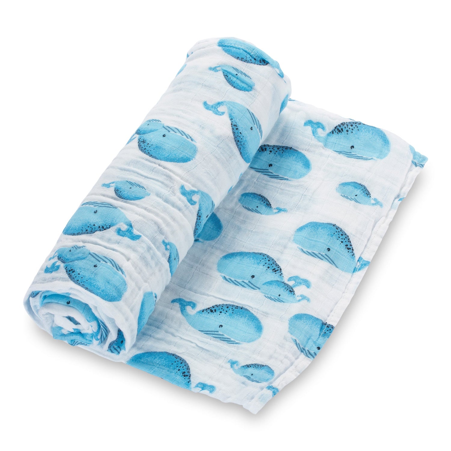 Whale, Whale, Whale Swaddle Blanket