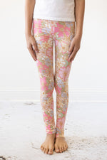 Mila & Rose What's Up Buttercup organic baby leggings