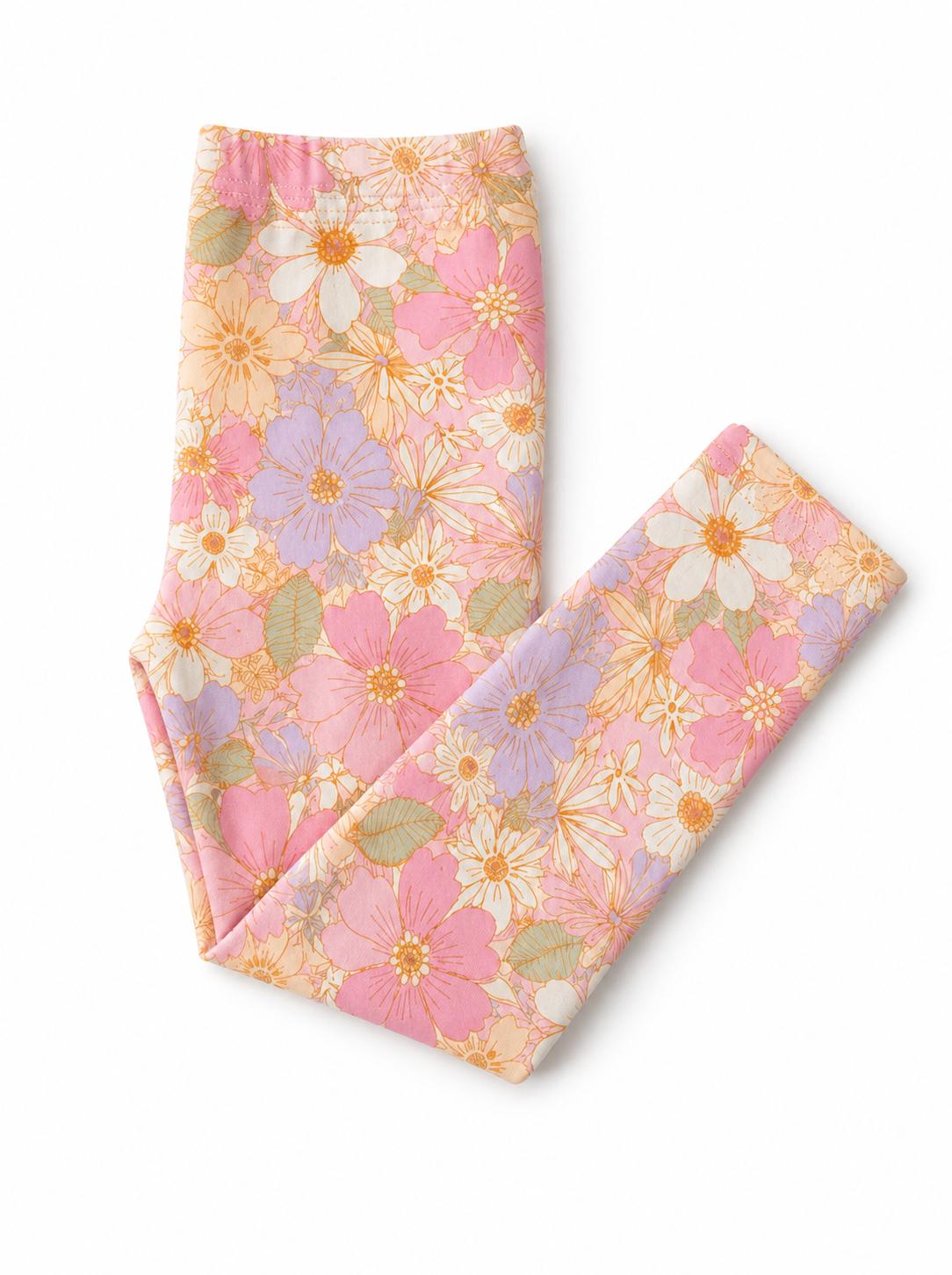 What's Up Buttercup Leggings - Pink, Petal, Tie | Everetts Place