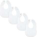 White Muslin Baby Bibs Soft Absorbent Drool Bandanas Comfy Cubs Everetts Place: Online Boutique 19.99