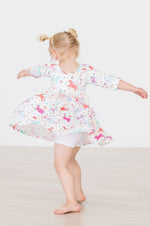 White Twirl Shorts For Layering Under Dresses For School Mila & Rose ® Everetts Place: Online Boutique
