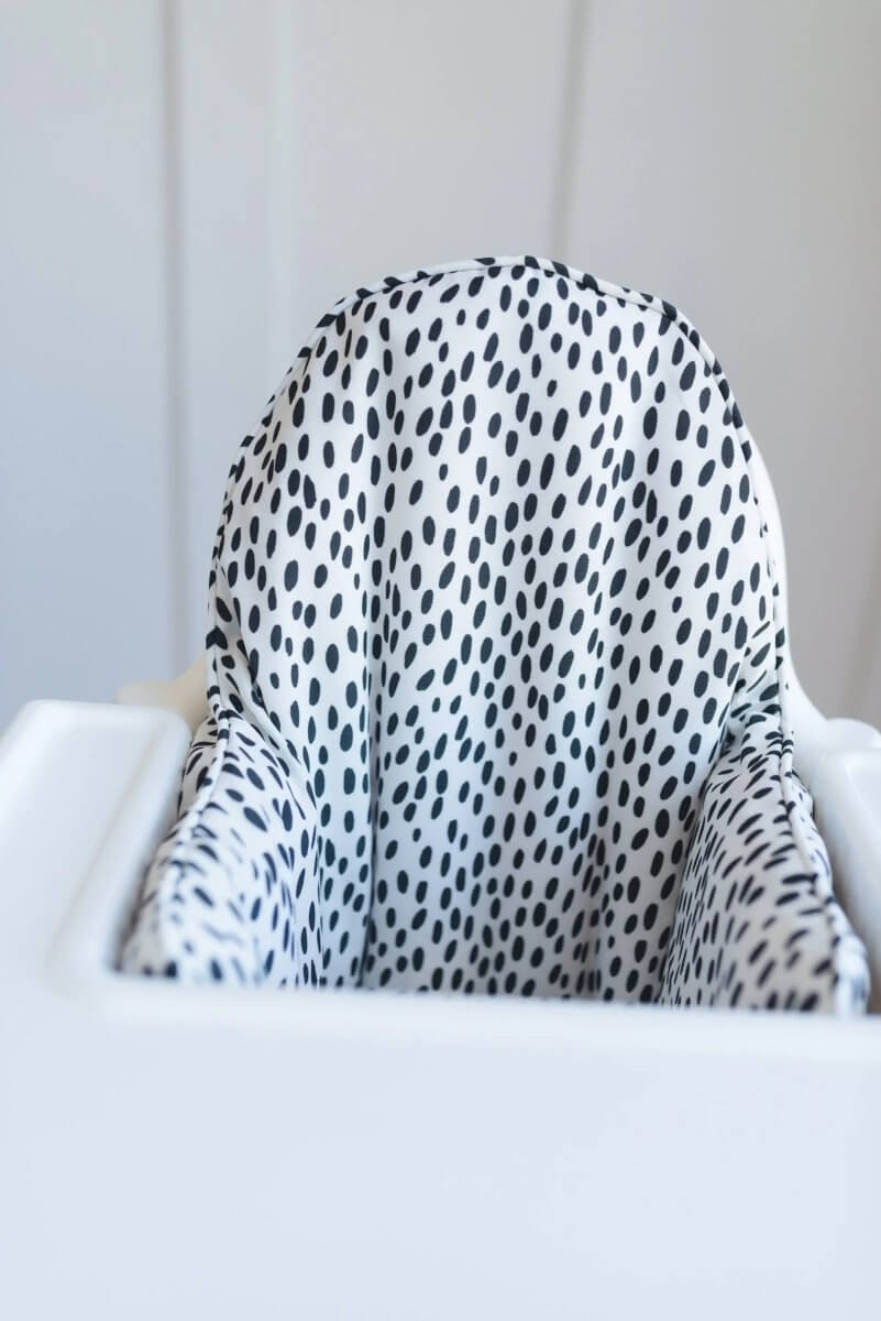 Little Joy Co. White & Black Dots IKEA Antilop Cushion Cover - Everetts Place Boutique - 