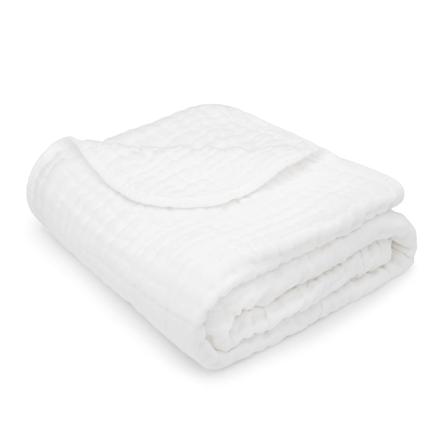 Baby Muslin Blanket in White - Linens, Towel | Everetts Place