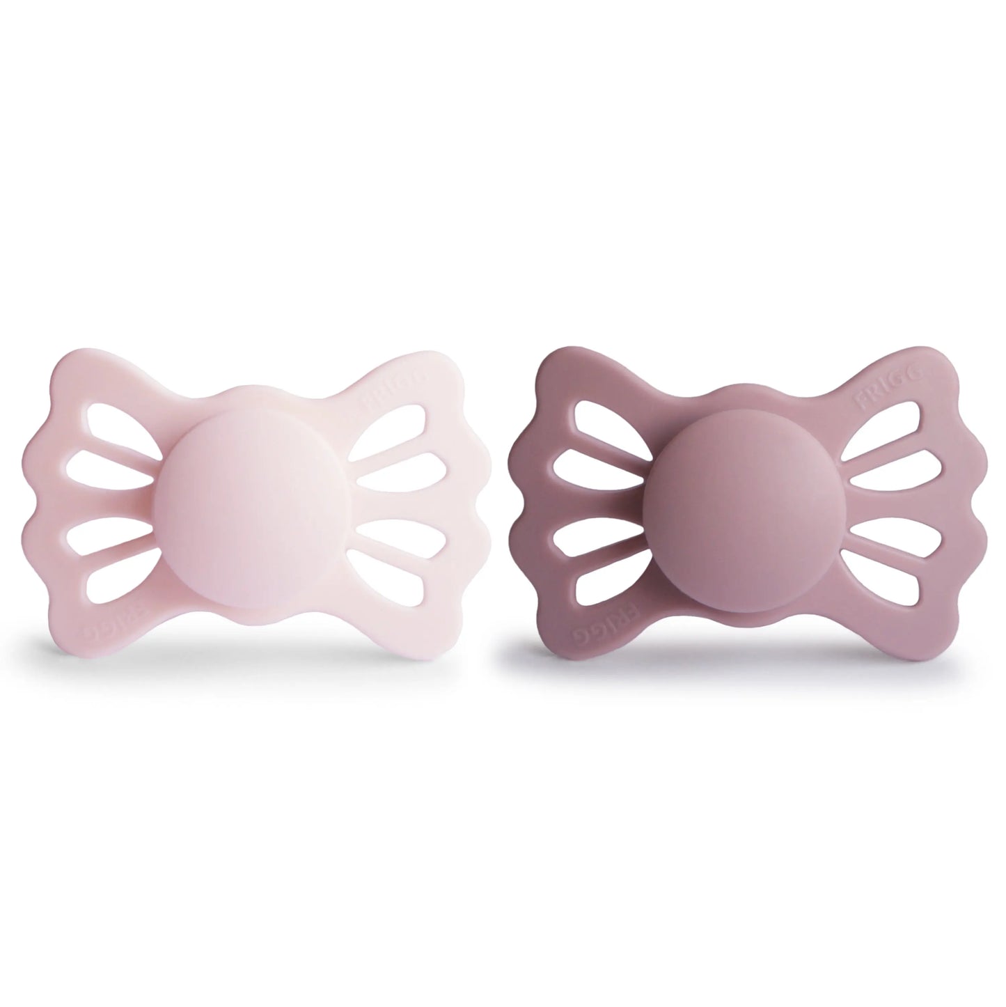 Frigg Lucky Symmetrical Silicone Pacifier 2 Pack for 6 to 18 Months Mushie