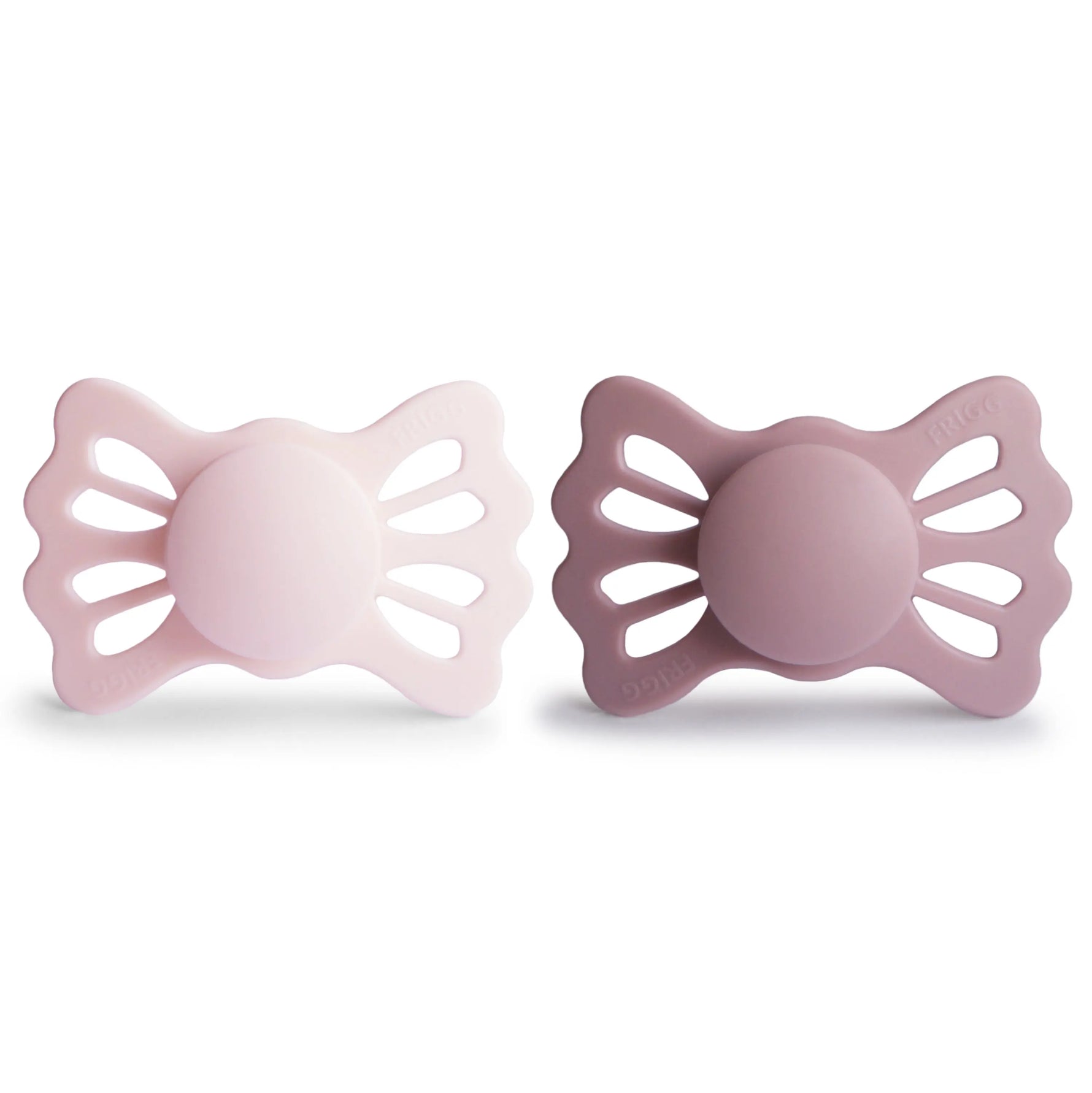 Mushie Frigg Lucky Symmetrical Silicone Pacifier 2 Pack for 6 to 18 Months - Baby & Toddler > Baby Health > Pacifiers & Teethers SILICONE FRIGG PACIFIERS