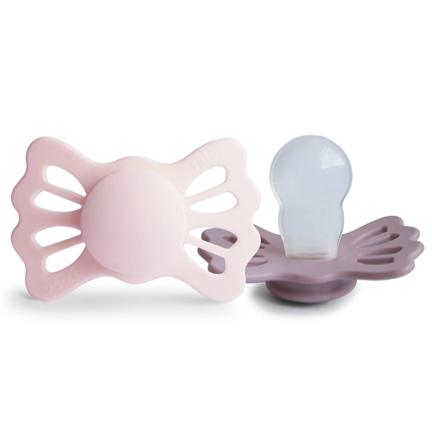 Frigg Lucky Symmetrical Silicone Pacifier 2 Pack for 6 to 18 Months Mushie