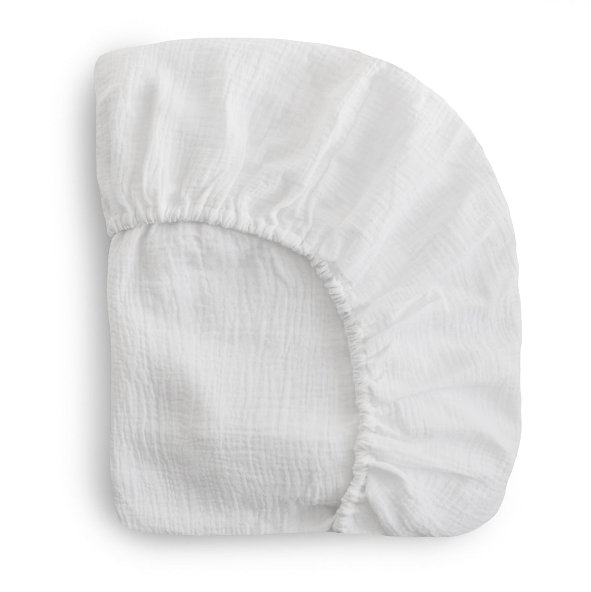 Extra Soft Muslin Crib Sheet by Mushie