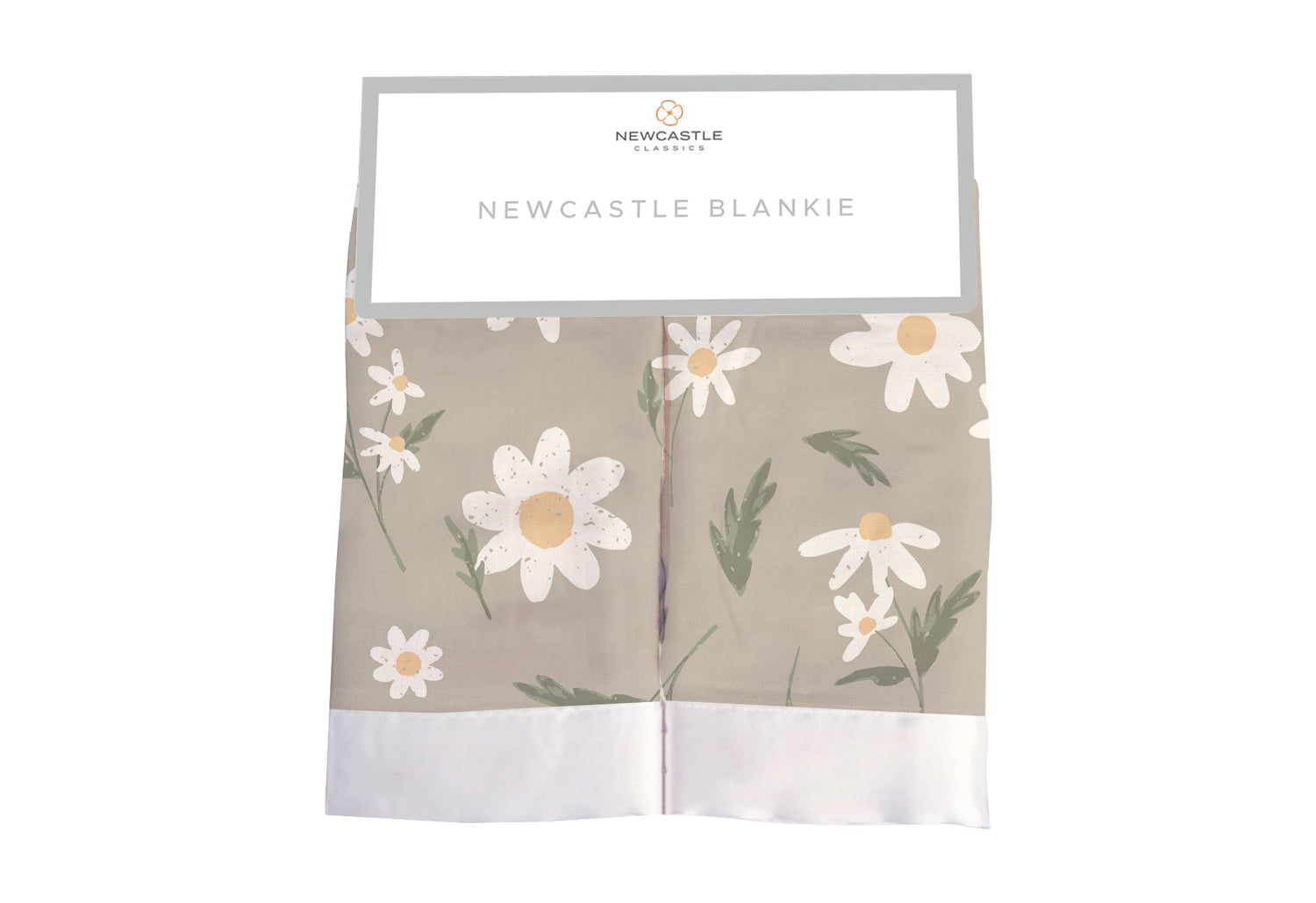 White Daisy Bamboo Newcastle Blankie - Linens, Bed sheet, Pattern, Floral design | Everetts Place