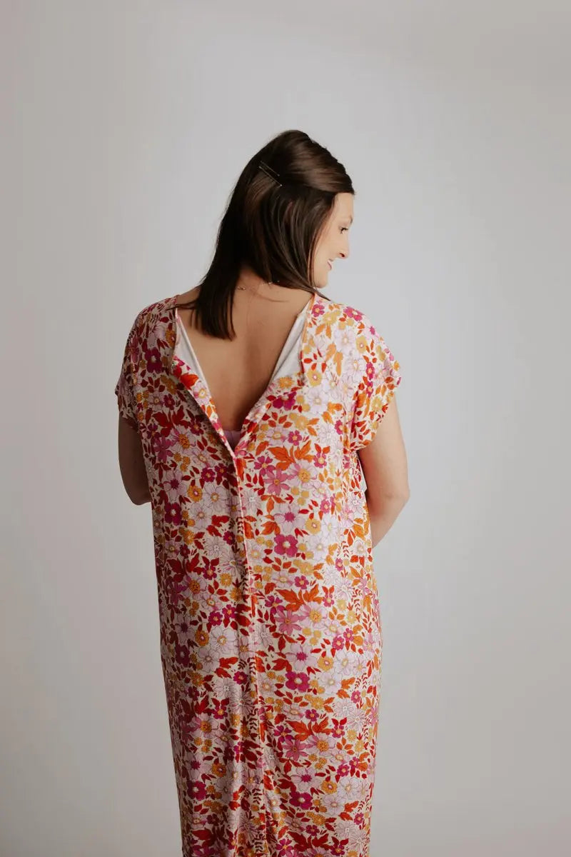 Three Little Tots Wild Child Labor and Delivery Nursing Hospital Gown - 