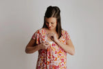 Three Little Tots Wild Child Labor and Delivery Nursing Hospital Gown - 