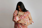 Three Little Tots Wild Child Labor and Delivery Nursing Hospital Gown - 