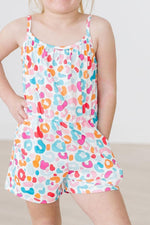 Wild Child Strappy Play Romper for Girls with Real Pockets Mila & Rose ® Everetts Place: Online Boutique