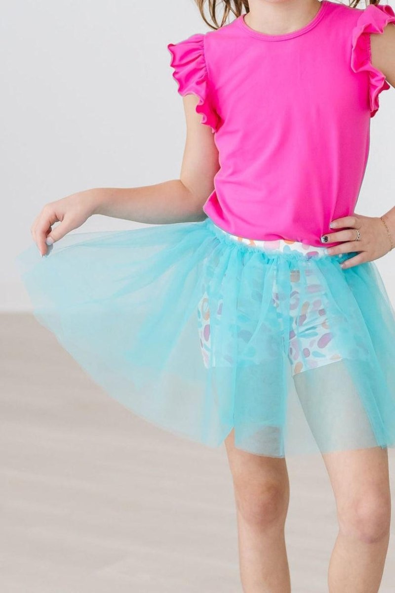 Wild Child Tutu Shorts Mila And Rose High Waisted Playwear - Everetts Place Boutique - Tutu Shorts