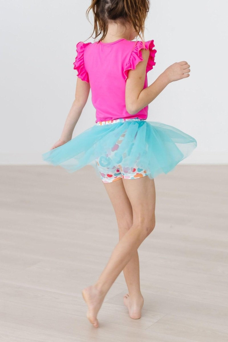 Wild Child Tutu Shorts Mila And Rose High Waisted Playwear - Everetts Place Boutique - Tutu Shorts