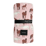 Wild Horses Big Kid Cloud Blanket 60x40 Sweet Bamboo Sweet Bamboo Everetts Place: Online Boutique