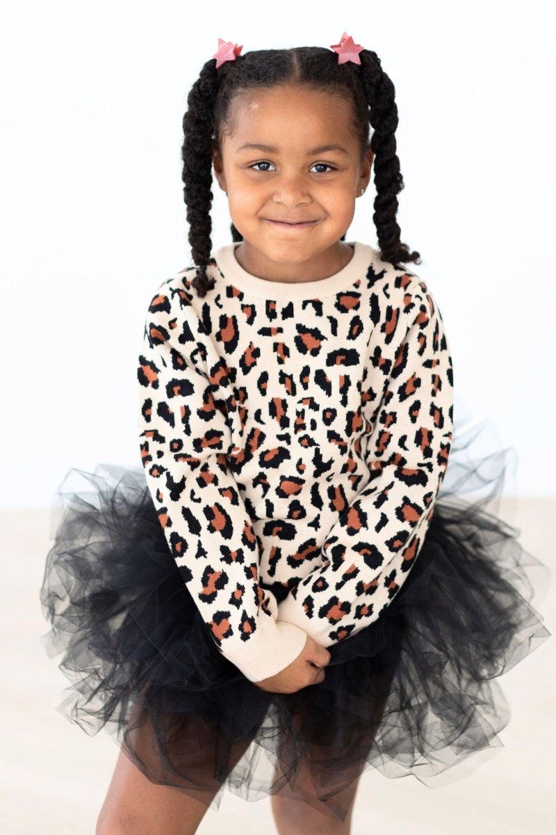 Wild One Knit Sweater For Girls Mila Rose Collection - Everetts Place Boutique - Sweater