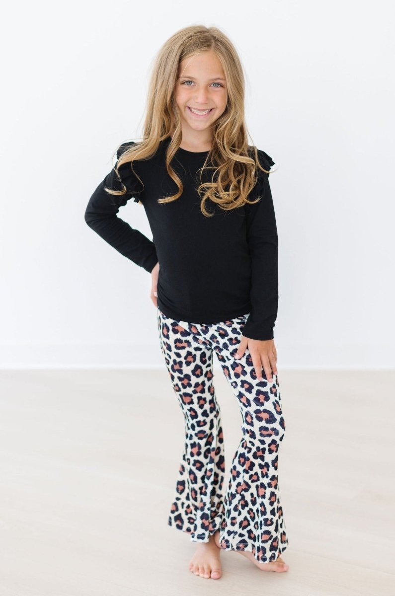 Wild One Ribbed Velvet Bells By Mila And Rose For Kids - Everetts Place Boutique - Velvet Bells