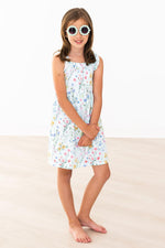 Wild Woods Ruffle Cross Back Dress for Summer Party Mila & Rose ® Everetts Place: Online Boutique