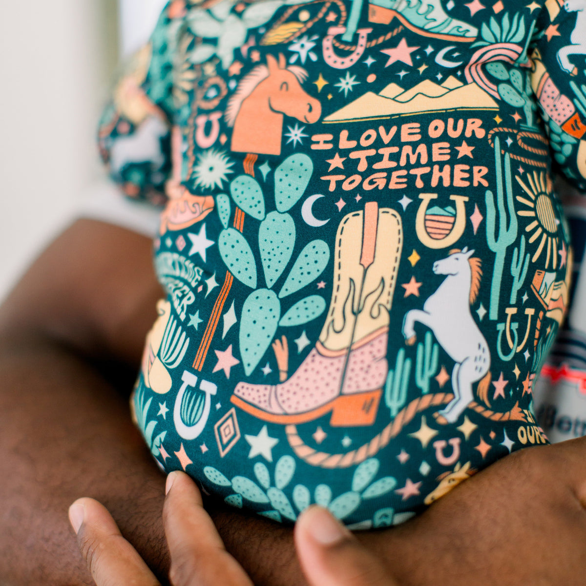 Organic The Second-Skin Footie | Wild West by Raising Mama at Everetts Place