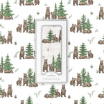 Wilderness Bear Bamboo Swaddle by Newcastle Classics