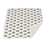 Organic Wilderness Bear & Pencil Stripe Bamboo Newcastle Blanket by Newcastle Classics at Everetts Place