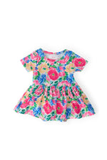 Wildflower Wishes Short Sleeve Twirl Bodysuit for Babies Mila & Rose ® Everetts Place: Online Boutique