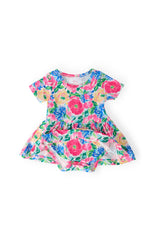 Wildflower Wishes Short Sleeve Twirl Bodysuit for Babies Mila & Rose ® Everetts Place: Online Boutique