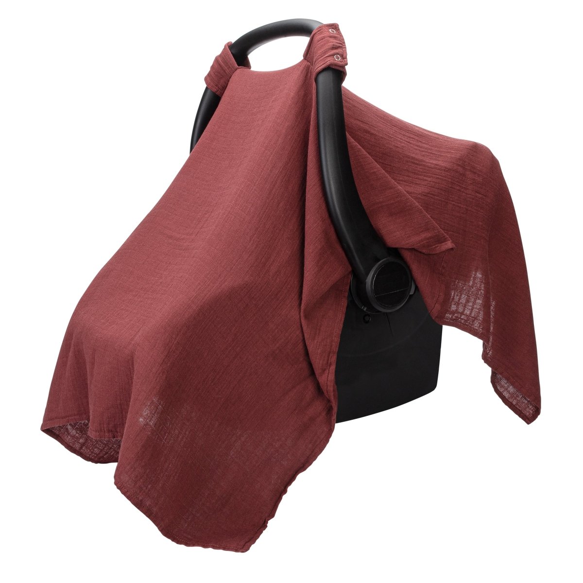 Wine Baby Car Seat Cover Bamboo Rayon Muslin Canopy Comfy Cubs Everetts Place: Online Boutique