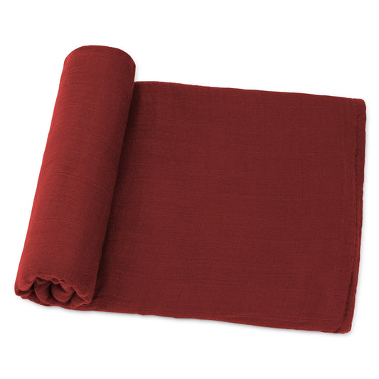 Wine Muslin Swaddle Blanket for Babies 1 Pack Breathable Comfy Cubs Everetts Place: Online Boutique