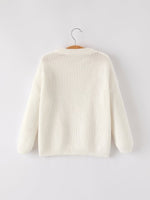 Winter Christmas Girls Bow Sequins Pullover Sweater Rylee Faith Designs Everetts Place: Online Boutique