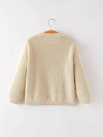 Winter Christmas Girls 'wild One' Pullover Sweater Rylee Faith Designs Everetts Place Boutique