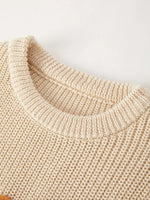 Winter Christmas Girls 'wild One' Pullover Sweater Rylee Faith Designs Everetts Place Boutique