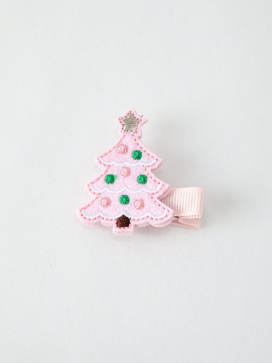 Winter Christmas Hair Clips For Girls 1.8 Inch Sparkle Rylee Faith Designs Everetts Place: Online Boutique 3.99