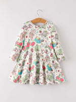 Rylee Faith Designs Winter Christmas Nutcracker Print Girls Dress - Apparel & Accessories > Clothing > Dresses Dress