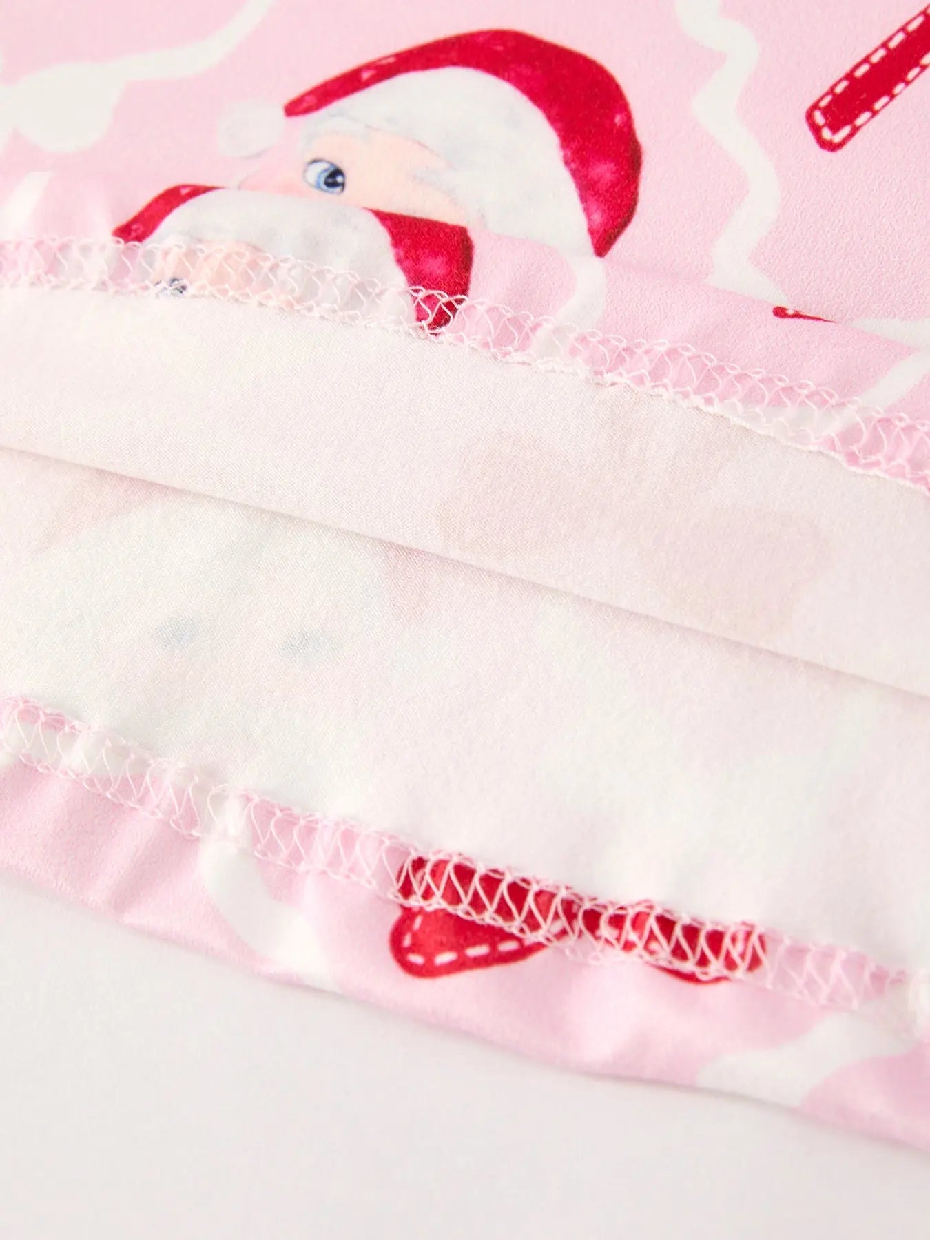 Rylee Faith Designs Winter Christmas Pink Santa Bow Holiday Girls Dress - Apparel & Accessories > Clothing > Baby & Toddler Clothing > Baby & Toddler Dresses Dress