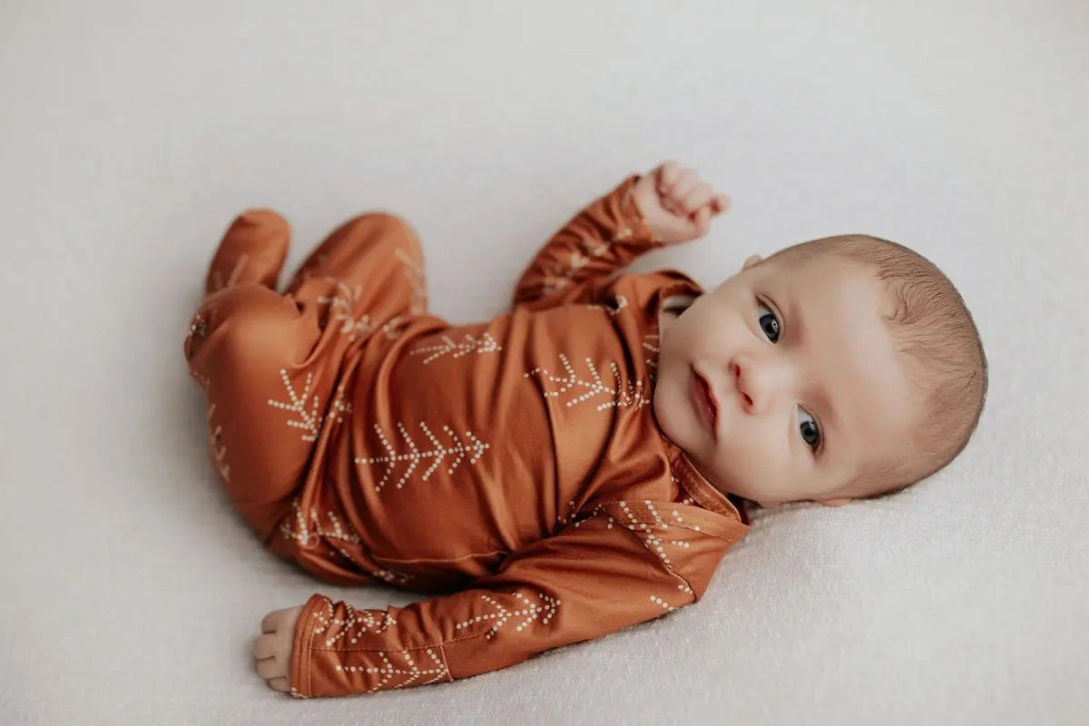 Three Little Tots Winter Pine Tree Jammies - 