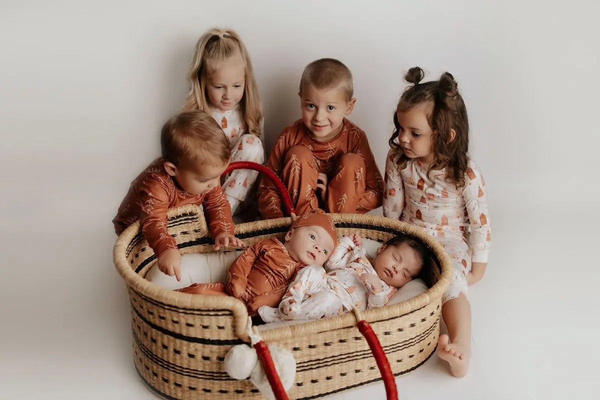 Three Little Tots Winter Pine Tree Jammies - 