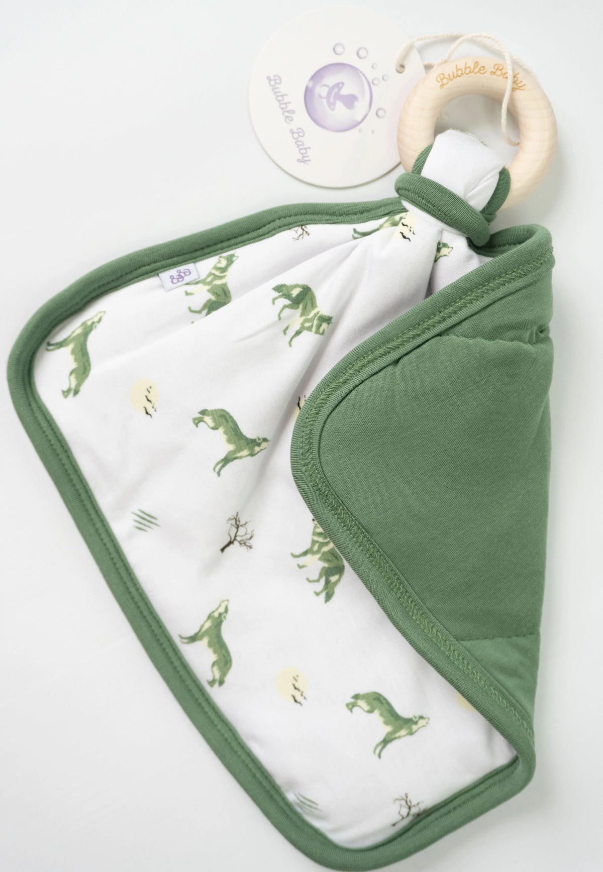 Wolf | Sprig Lovey - Hare, Bib, Marsupial | Everetts Place