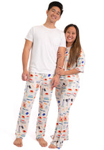 My First Windy City Chicago Women’s Bamboo Pajama Set | Oversized Top & Flare Pants by Rayn’s Tiny Stitches